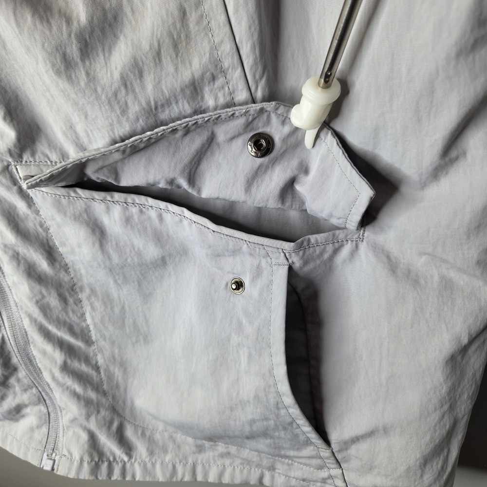 Eddie Bauer Womens 2XL Light Gray Full Zip Utility Safari Hiking Vest Mesh Back - Picture 5 of 10